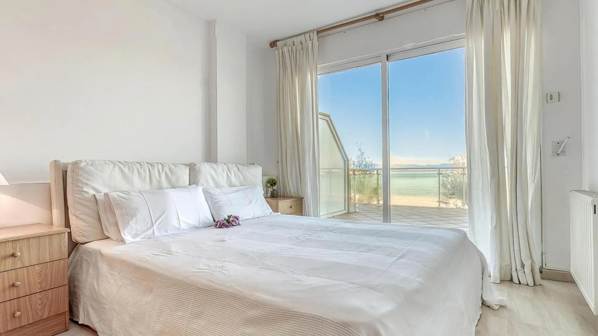 아파트 Apto. Vista Mar - Wifi, Piscina, Parking, 1ª Linea De La Playa. - Es-89-130 톨로엘라데몽트그리 스페인